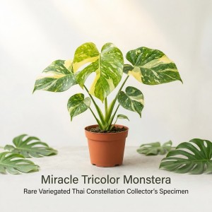 Monstera Thai Constellation Variegated “Miracle Tricolor”